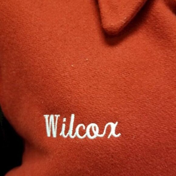 Vintage 1999 Gould Sports Red Wool Blend Letterman Jacket Size XL w/ Patches - Picture 2 of 9